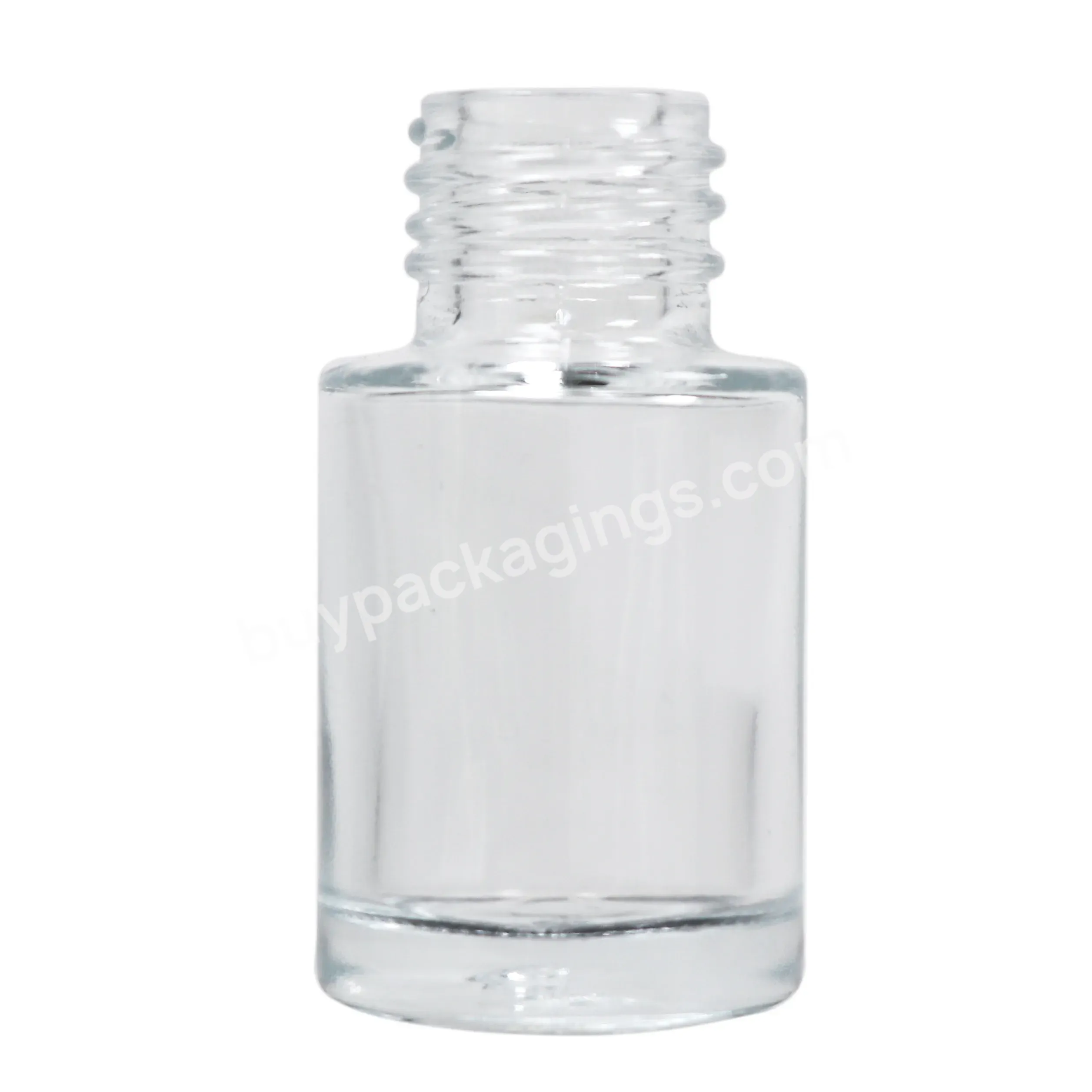 1oz 30ml Flat Shoulder 5ml 10ml 15ml Transparent Empty Essential Oil Glass Dropper Bottles Cosmetic Serum Bottle