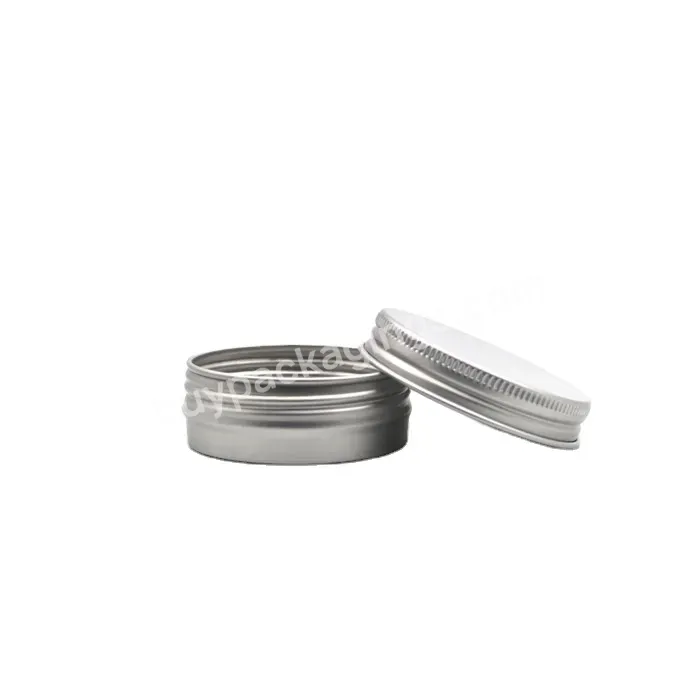1oz 30ml High Quality Manufacturer Luxury Metal Candle Jar Aluminum Cosmetic Packing Tin Jar