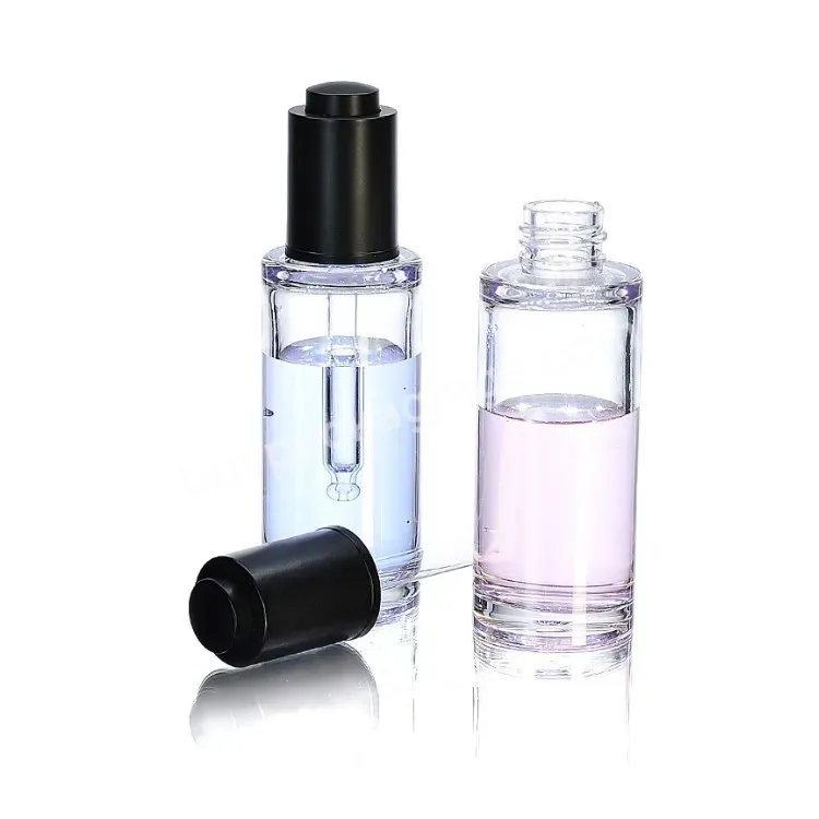 1oz 30ml Petg Plastic Liquid Bottle Empty Cosmetic Oil Dropper Bottle Wholesaler