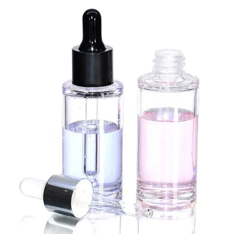 1oz 30ml Petg Plastic Liquid Bottle Empty Cosmetic Oil Dropper Bottle Wholesaler