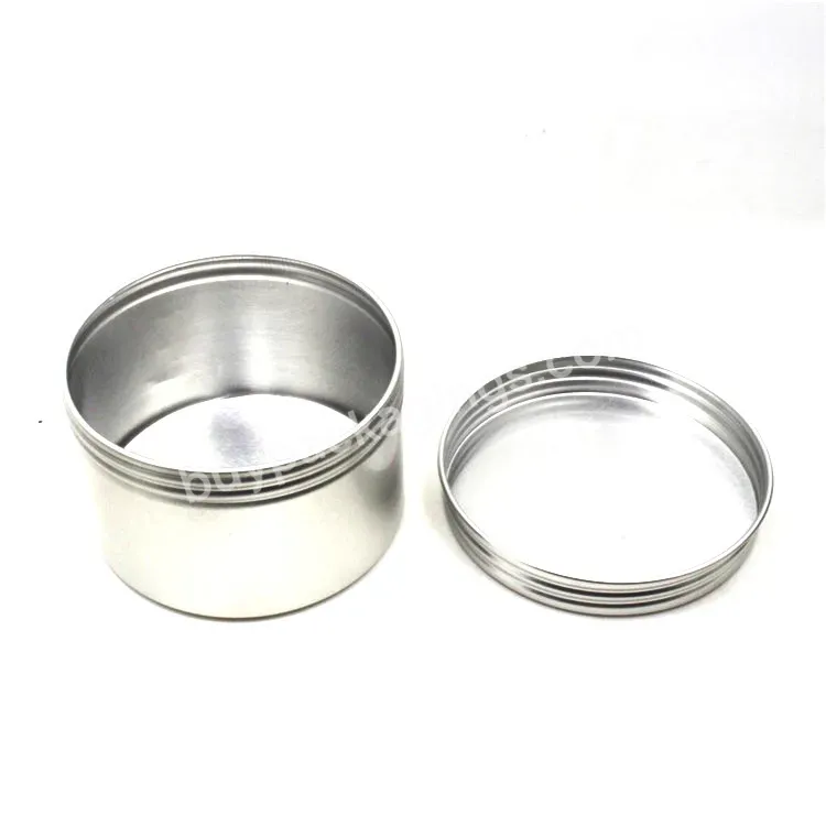 1oz 5ml 10ml 15ml 20ml 30ml 50ml 60ml 100ml Silver Gold White Pink Aluminum Lip Blam Container Round Metal Box Cans Screw Top