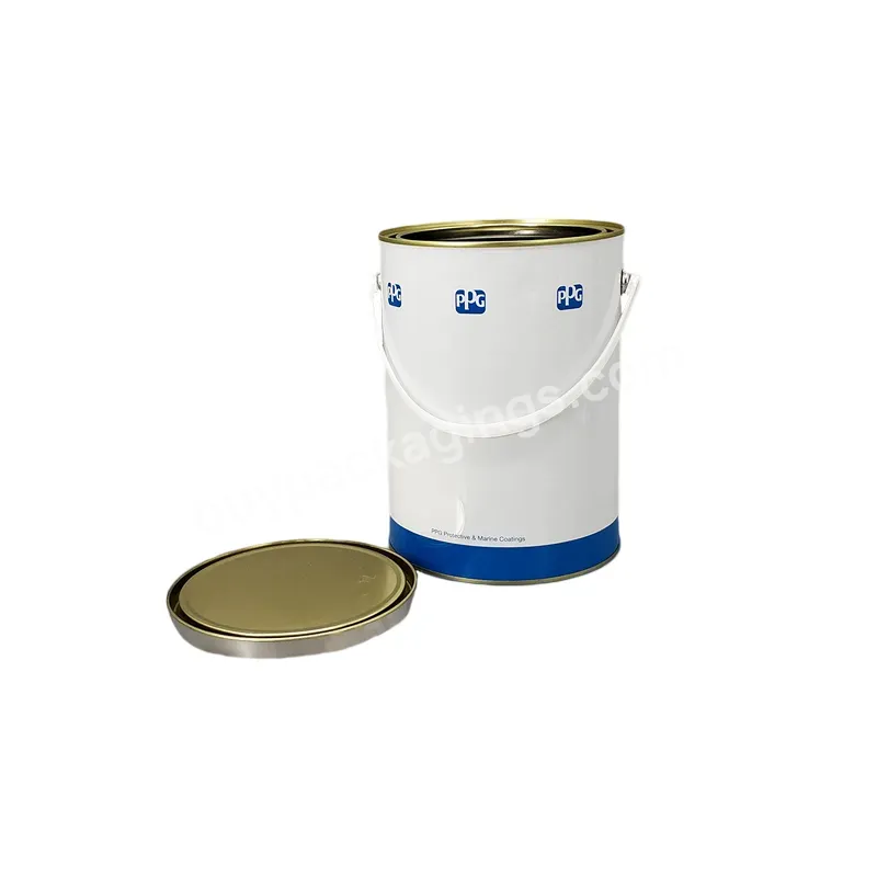 1quart 1gallon Round Metal Paint Tin Can