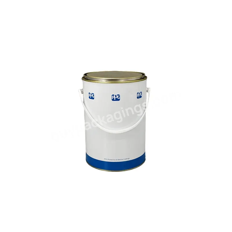 1quart 1gallon Round Paint Tin Can Empty Metal Packaging