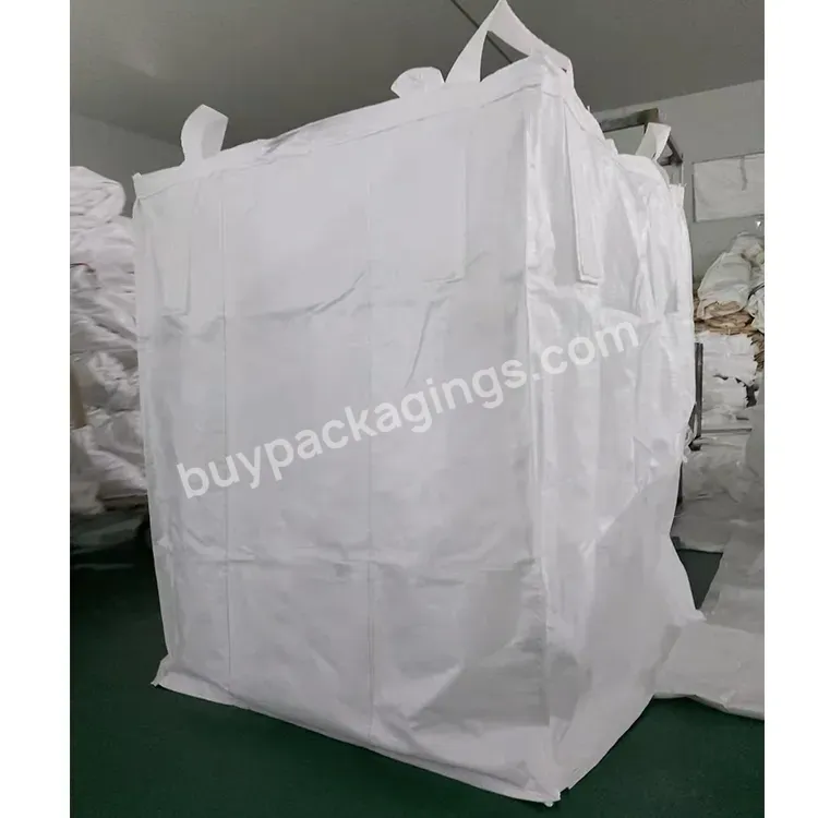 1ton 2ton Mineral Sand Construction Waste White Bulk Bag Super Sack Maker