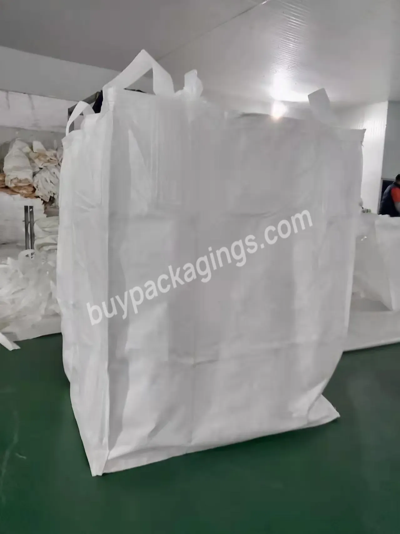 1ton 2ton Mineral Sand Construction Waste White Bulk Bag Super Sack Maker - Buy Super Sack Maker,White Bulk Bag,Big Bag 1000kg.