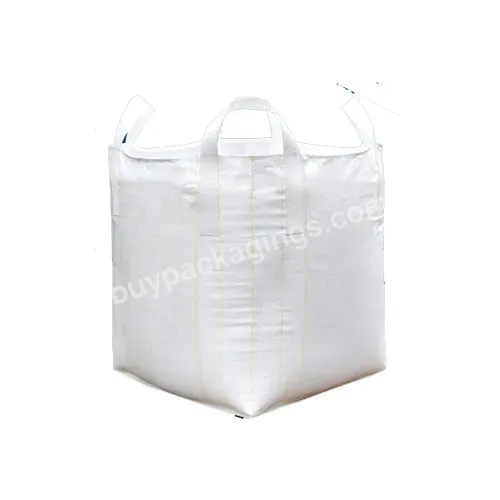 1ton High Quality Bulk Bag Pp Container Bag U-panel White Color Container Bag
