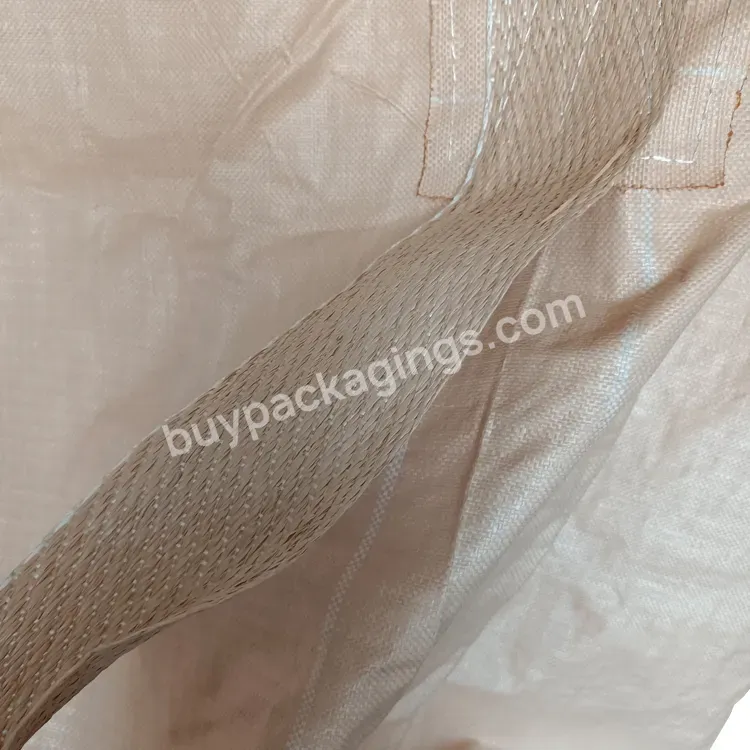 1ton High Quality Bulk Bag Pp Container Bag U-panel White Color Container Bag
