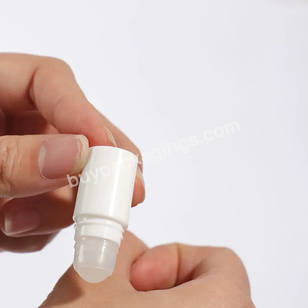 2 In 1 Plastic Empty Nasal Inhaler Stick Essential Oil Cure White Color Portable Blank Nasal Inhaler Tube