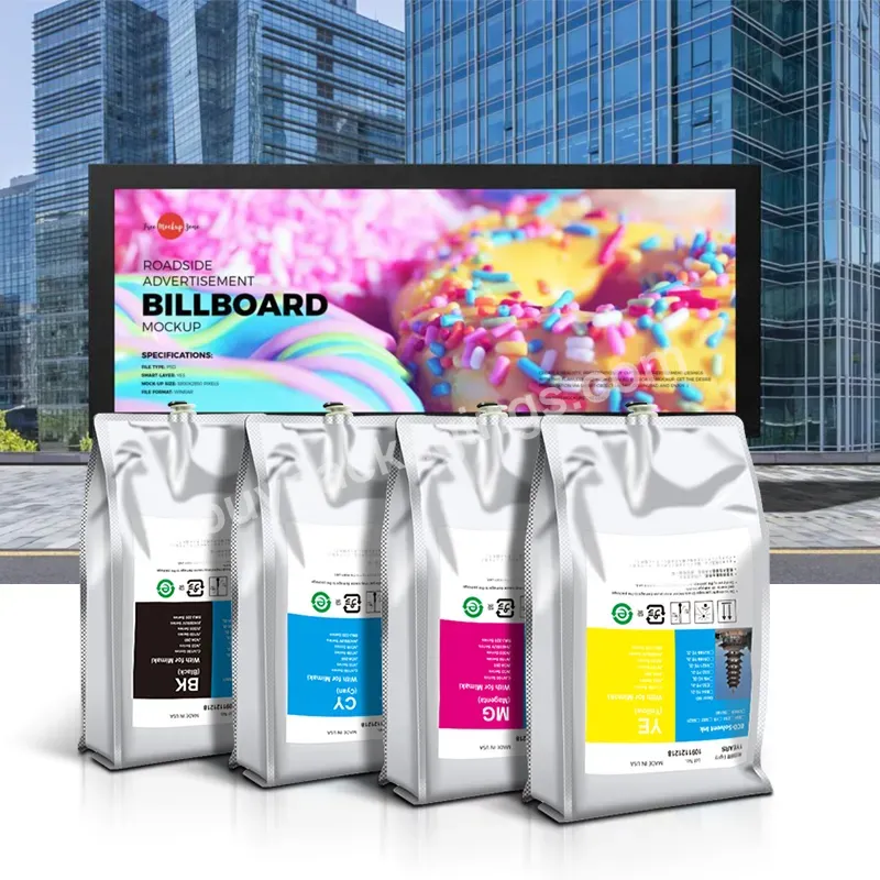 2 Liters Inkbag Packing High Quality Eco Solvent Ink For Dx5 Dx7 I3200 Printheads For Mimaki Jv33-130 Jv33-160 Printers