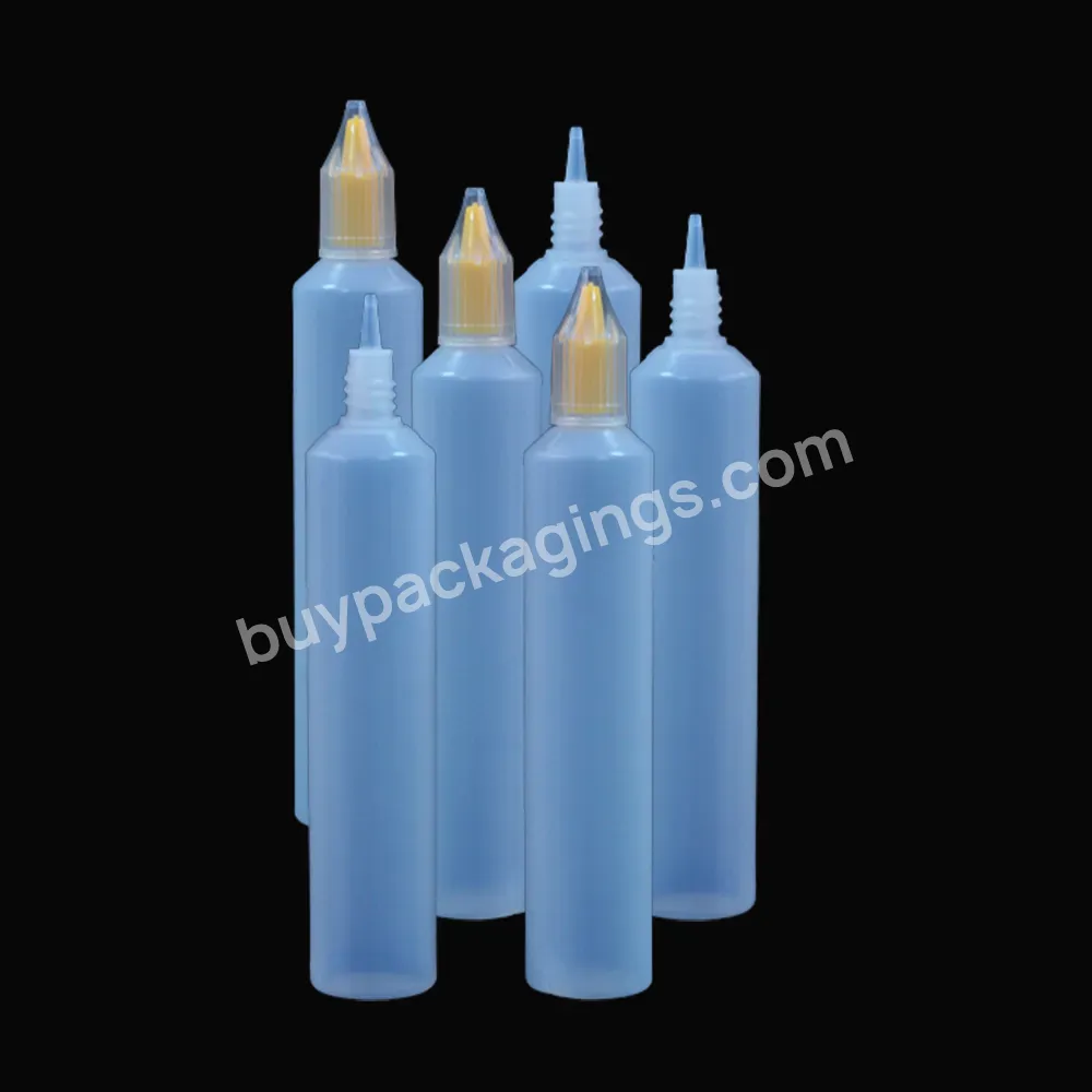 2 Oz Plastic Dropper Bottle 60ml 30ml 15ml 10ml Long Shape Empty Squeezed Eye Dop Bottles For Oil