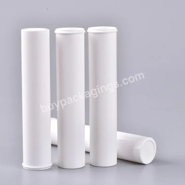 20 Tablets Pp Plastic Empty 29 145mm Effervescent Tablet Tubes For Nutrition Tablets