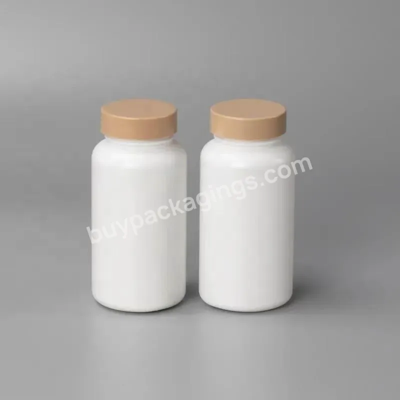 200cc Supplement Packaging Pla Plastic Biodegradable Capsule Pill Bottle