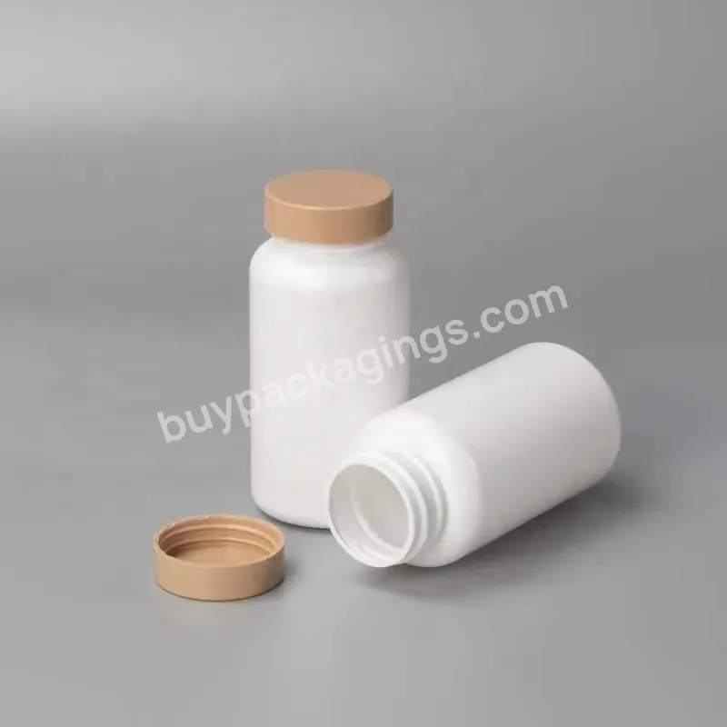 200cc Supplement Packaging Pla Plastic Biodegradable Capsule Pill Bottle