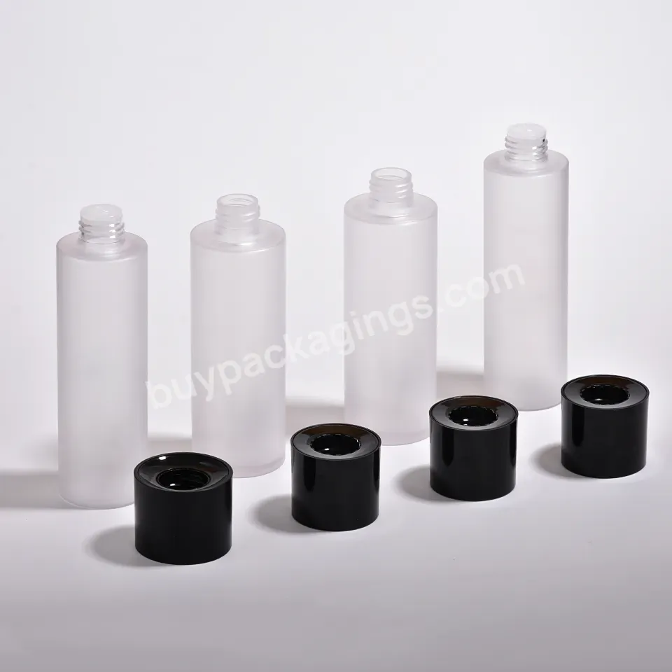 200ml 120ml Plastic Cosmetic Packaging Hand Essential Oil Skin Care Soap Screw Cap Pet Bottle