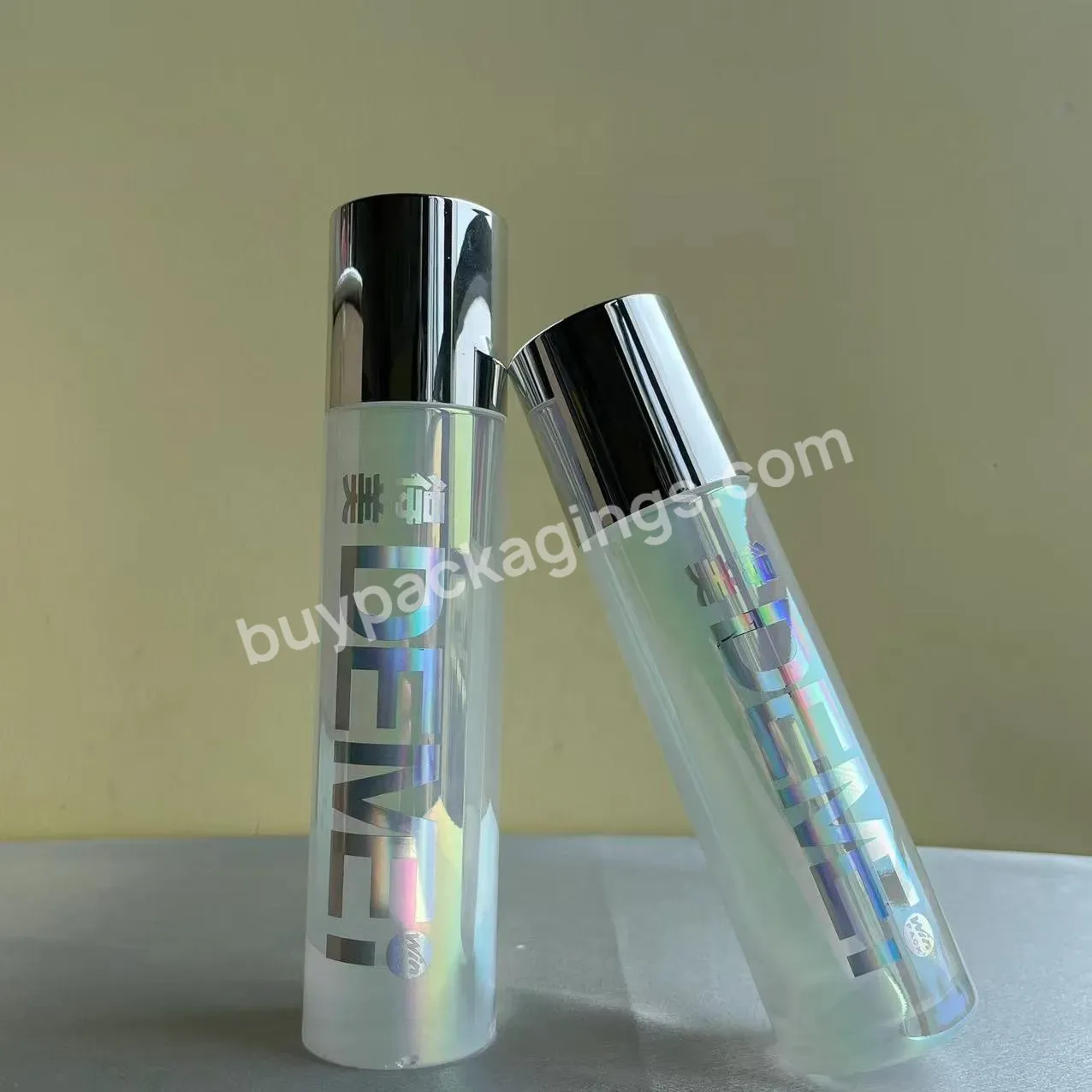 200ml 230ml Glass Facial Toner Bottle Round Liquid Serum Screen Printing Cosmetic Packaging Personal Care