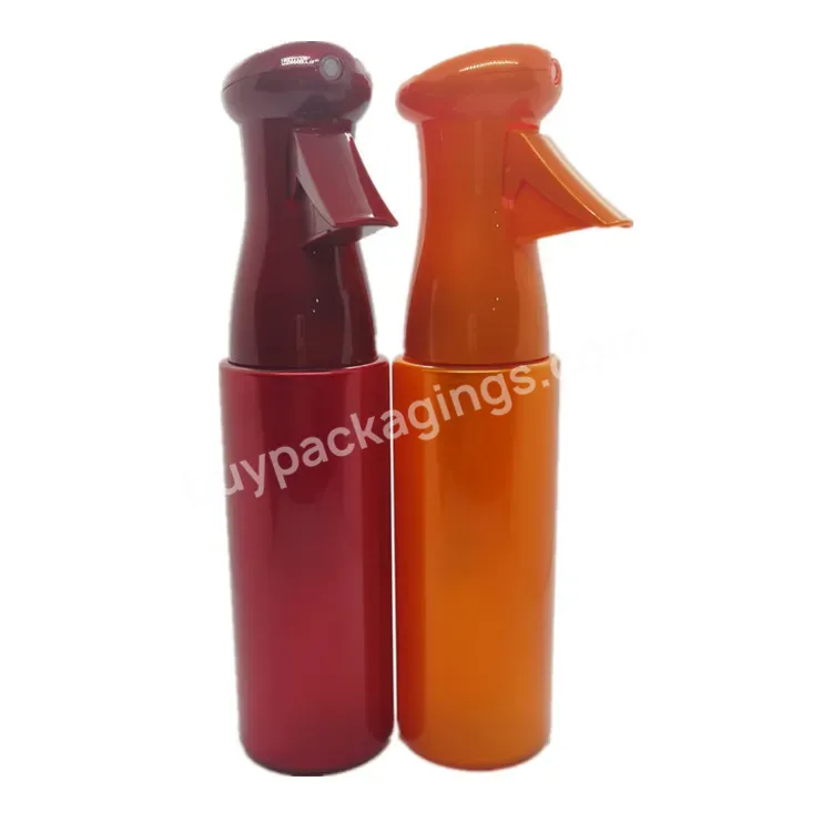 200ml 300ml 500ml Plastic Continuous Hair Salon Spray Bottle,Refillable Fine Mist Empty Trigger Spray Bottle