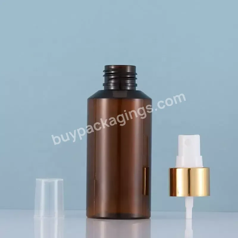 200ml Amber Green Clear Empty Cosmetic Pet Frosted Plastic Oil Fine Mist Hair Oil Spray Bottle For Perfume Oil Bottles Suppliers