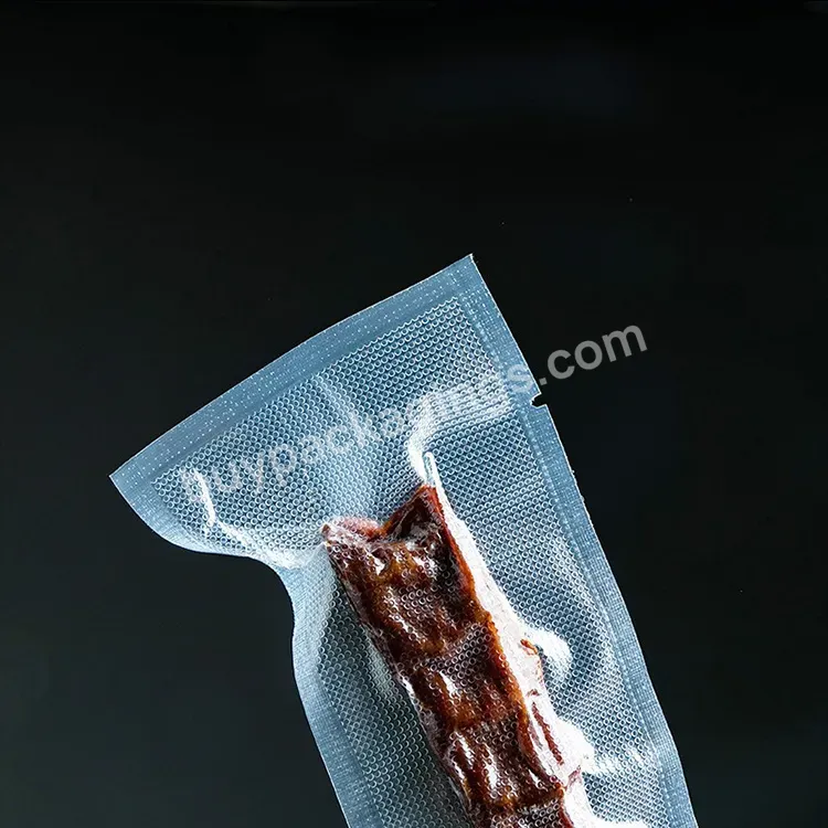 2019 Hot Sale Food Grade Transparent Compression Nylon Pe Storage Sealer Roll Bags Custom Printed Vacuum Bags