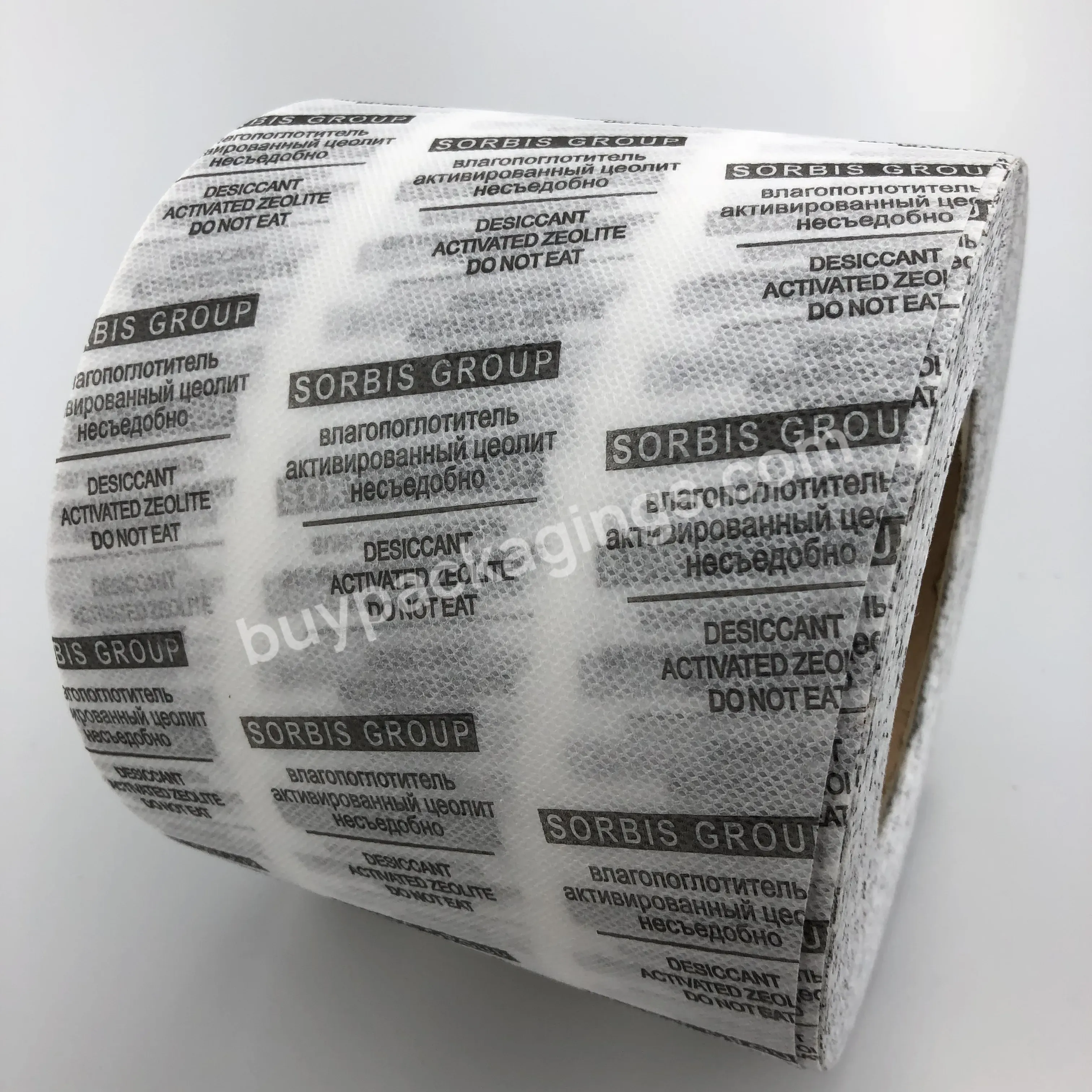 2019 Hot Sale Moisture Proof Absorbent Silica Gel Heat Sealable Printing Desiccant Paper/china Silica Gel Packing Paper