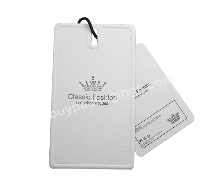 2020 Cheap Garment Custom New Design Printed Clothing Paper Swing Tag