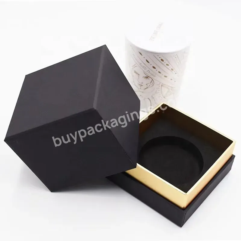 2021 Custom Cardboard Packaging Box Luxury Candle Jar Packaging Candle Box Packaging With Logo