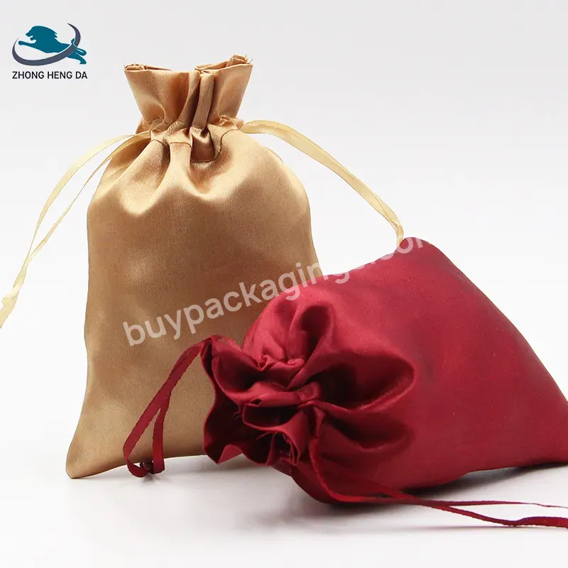 2021 Customization High Quality Cheap Satin Dust Cover Bags For Cosmetic