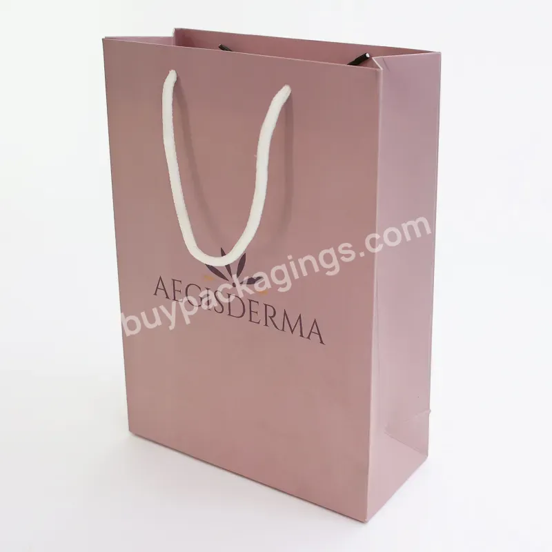 2021 Year-end Promotions Fashion High Practicality Shopping Packaging Gift Bags With Handle