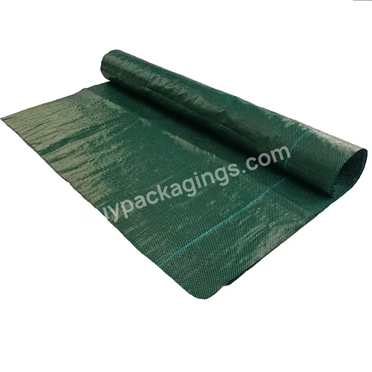 2022 3x100ft Uv Stabilized Pp Woven Weed Barrier,Soil Erosion Control,Plastic Mulch Weed Block