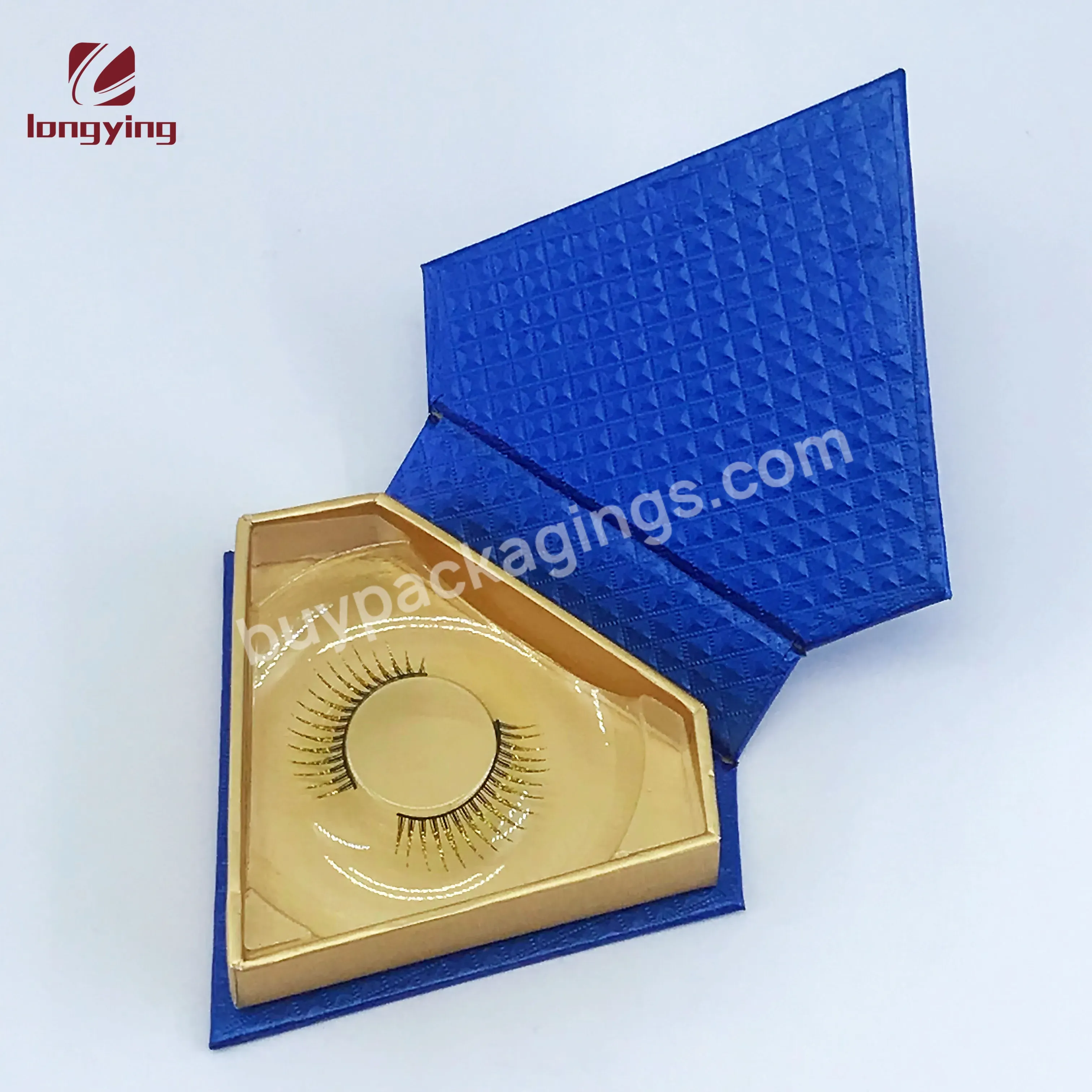2022 China Custom Luxury Cardboard Box Small Box With Long 3d 4d 5d 6d Mink Eyelashes For Beauty Cosmetic Eyelash Packaging Box
