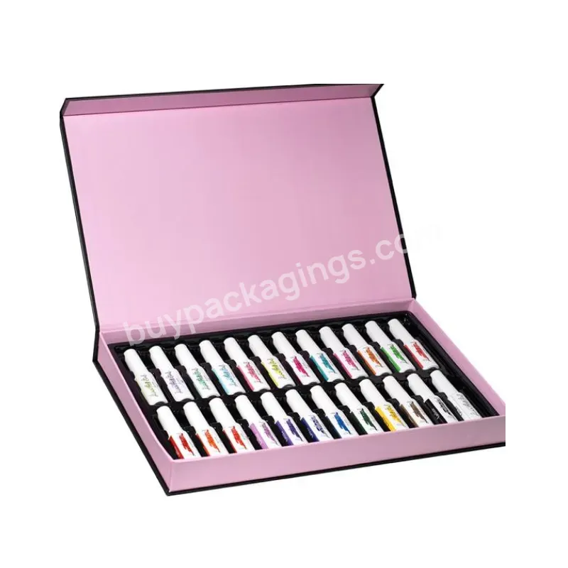 2022 Fashion Lipstick Set Gift Box,Nail Polish Set Boxes Packaging Custom