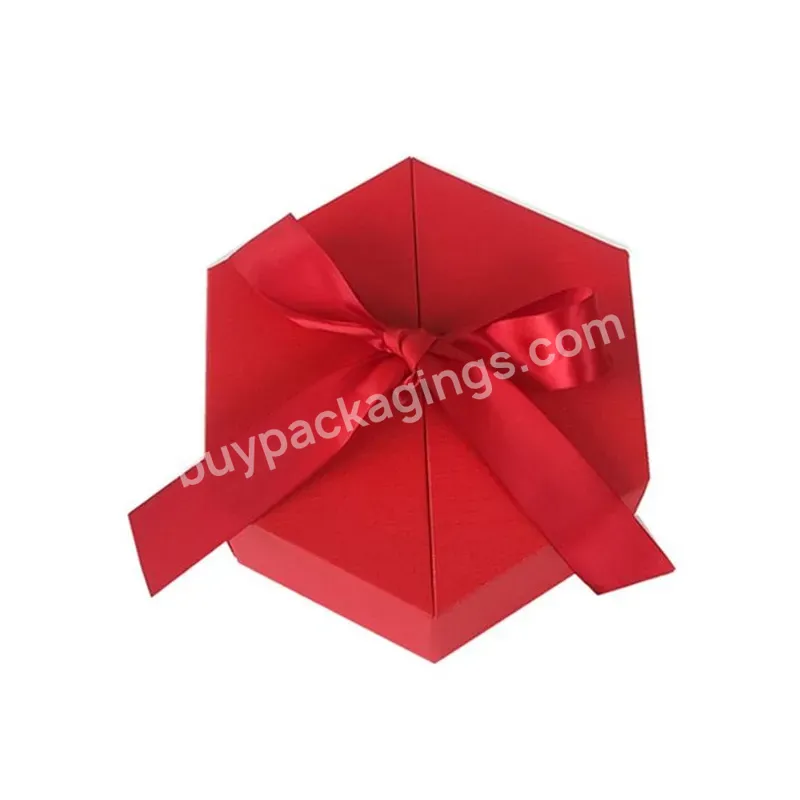 2022 Luxury Love Jewelry Boxes With Ribbon Packaging Custom