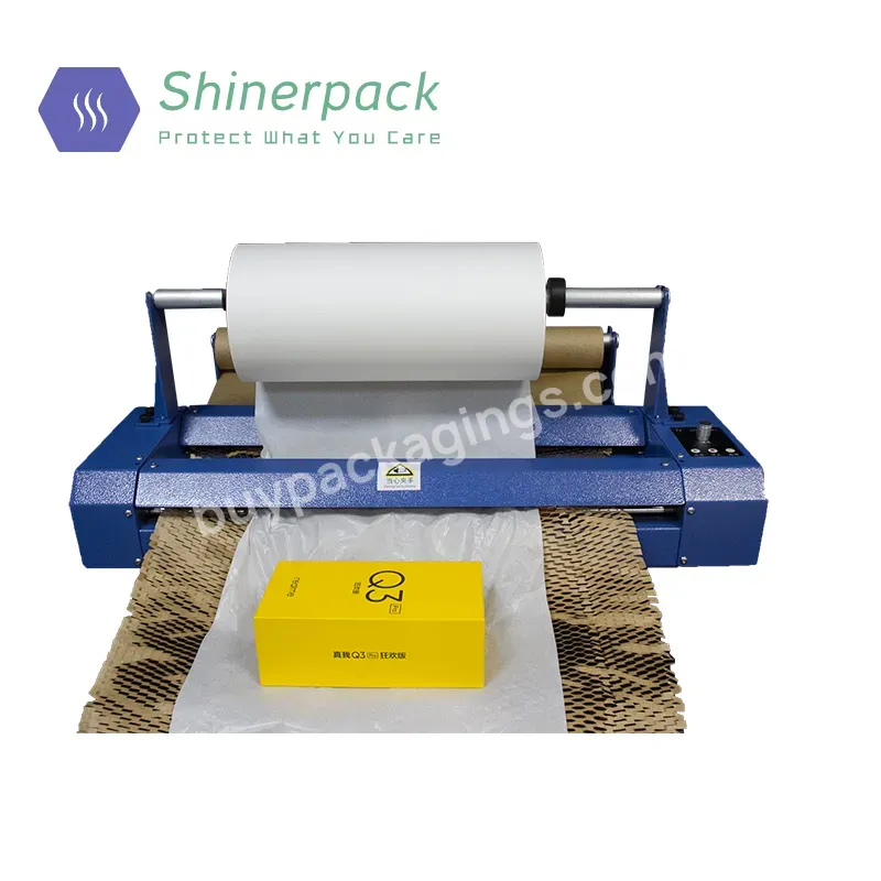 2022 New Shinerpack Suppliers Disposable Packaging Kraft Roll Cushion Self Dispenser Machine Honeycomb Paper Wrap - Buy Honeycomb Paper Wrap,Dispenser Machine Honeycomb Paper Wrap,Packaging Kraft Roll Cushion Self Dispenser Honeycomb Paper Wrap.