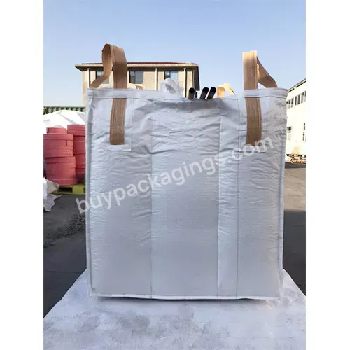 2022 New Virgin 1 Ton Fertilizer Bag Polypropylene Woven Jumbo Bag 1 Ton Plastic Bag