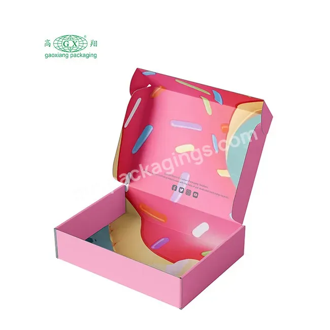 2022 Wholesale Custom Logo Donut Box Doughnut Package Bakery Eco Cake Boards Box Personalized Boxes