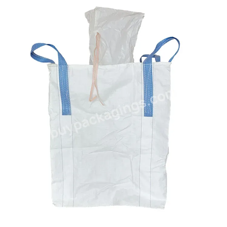 2023 1000kg 1 Ton Fibc Pp Plastic Woven Jumbo Bag For Cement Sand