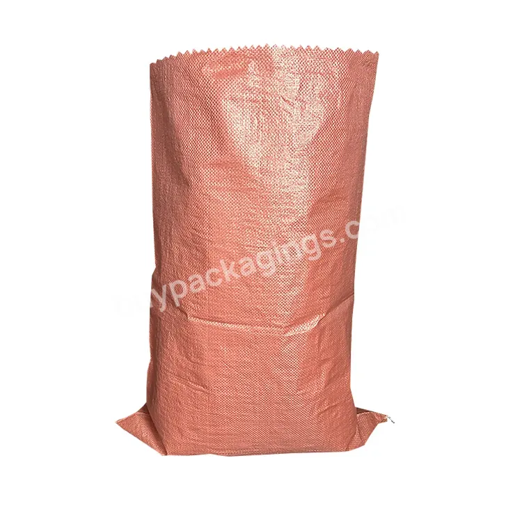 2023 10kg 25kg Rice Corn Wheat Flour Pp Woven Shopping Bag Sacks