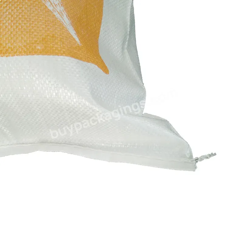 2023 25 Kg 50 Kg Polypropylene Bag Pure White Pp Woven White Empty 25kg Flour Bag