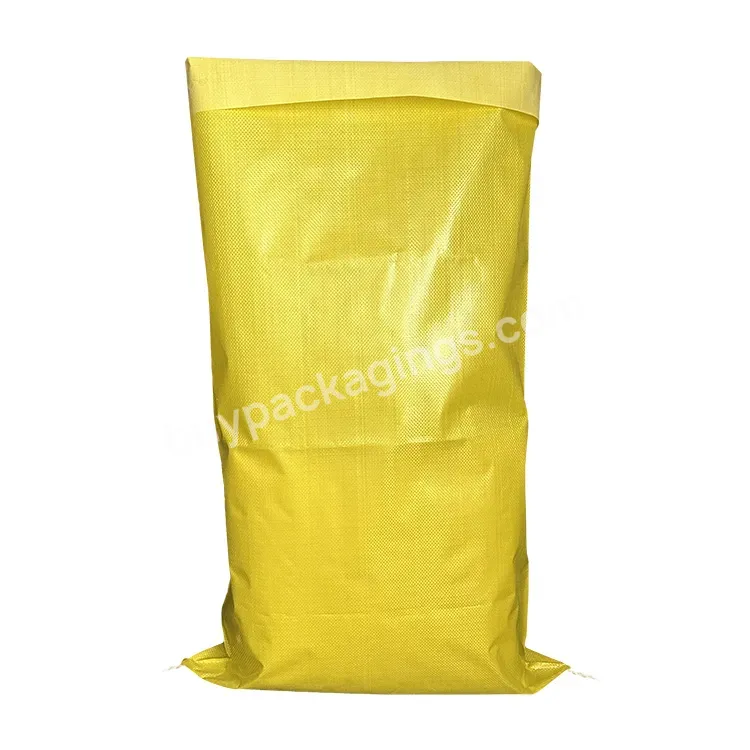 2023 25kg 50kg Agricultural Packaging Plastic White Pp Woven Bag For Fertilizer,Seed,Feed