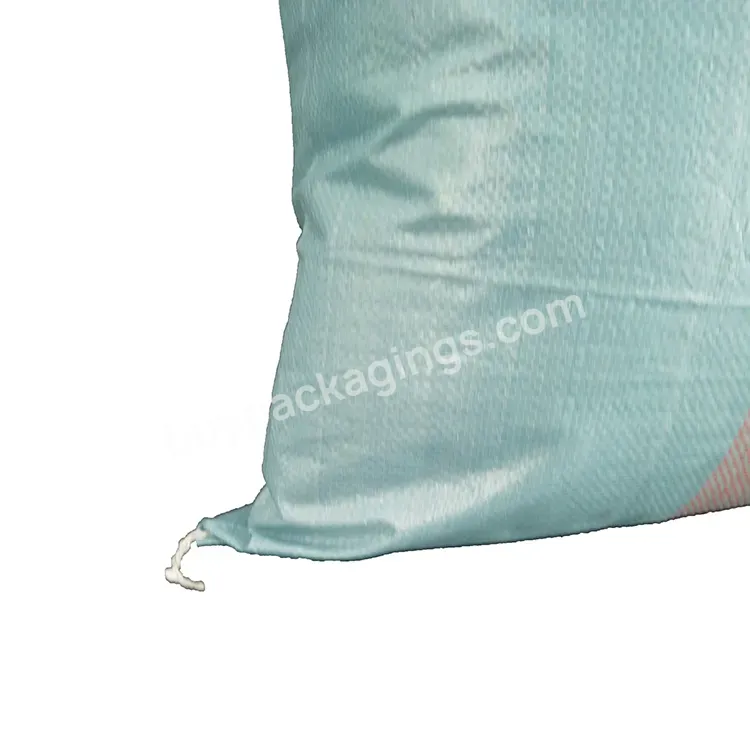 2023 25kg Customized Colorful Laminated Waterproof Pp Woven Polypropylene Bags For Chemical Powder Fertilizer