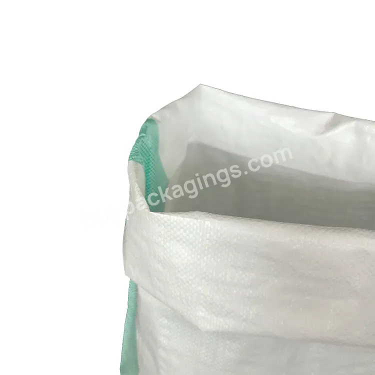 2023 25kg Dimension Custom Fertilizer Salt Rice Sugar Packing Pp Woven Bags