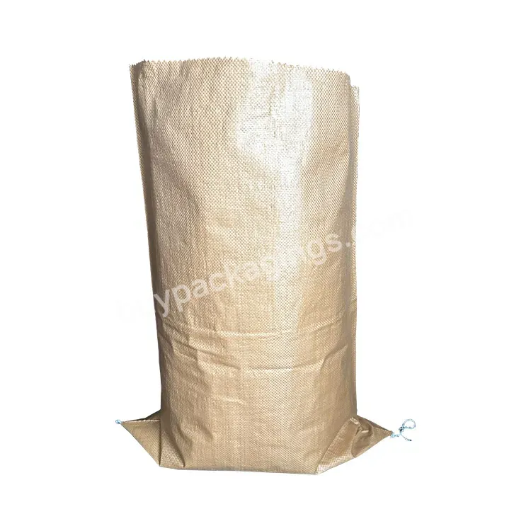 2023 25kg Flexo Printing White Pp Woven Bags Packing Polypropylene Chemical Sacks