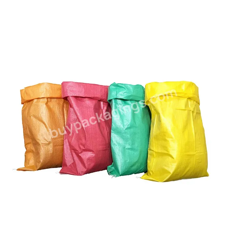 2023 50 Kg Sacos Polypropylene Woven Fertilizer Packaging Pp Bag