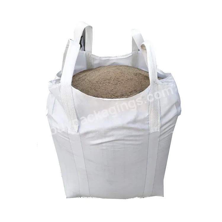 2023 500kg 1000kg 1200kg 1500kg 2000kg 1 Ton 2 Tons Jumbo Bag Grain Seed Flour Salt Sugar Bean Pp Big Bag