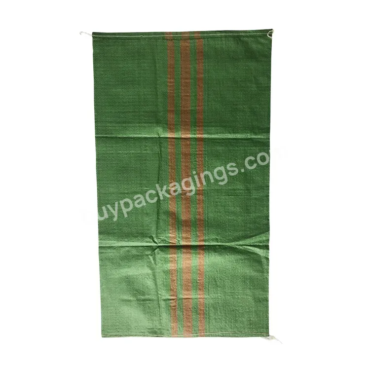 2023 50kg Grain Rice Fertilizer Pp Woven Bag For Packing Wheat Flour