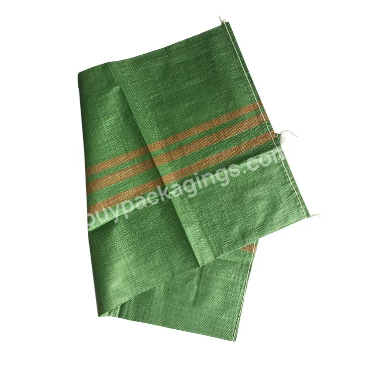 2023 50kg Grain Rice Fertilizer Pp Woven Bag For Packing Wheat Flour