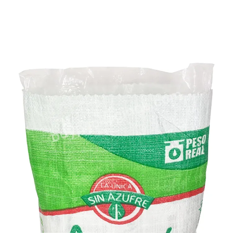 2023 50kg Recyclable Use Pp Woven Rice Bag For Packing Cereal Sugar Flour