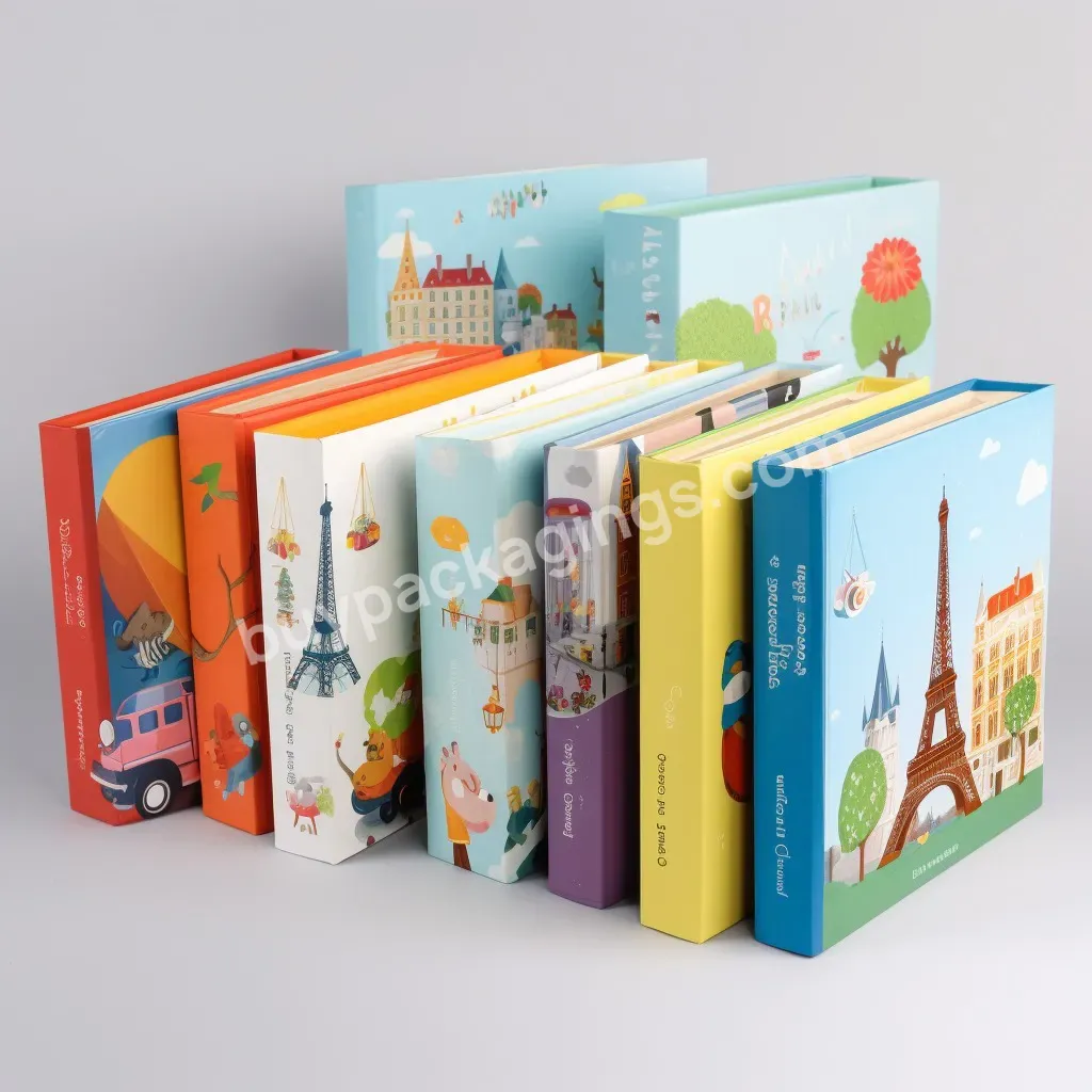 2023 Book Custom Printing Service Children's Board Book Custom Size Color Baby Picture Reading Learning Hardcover Book For Kids