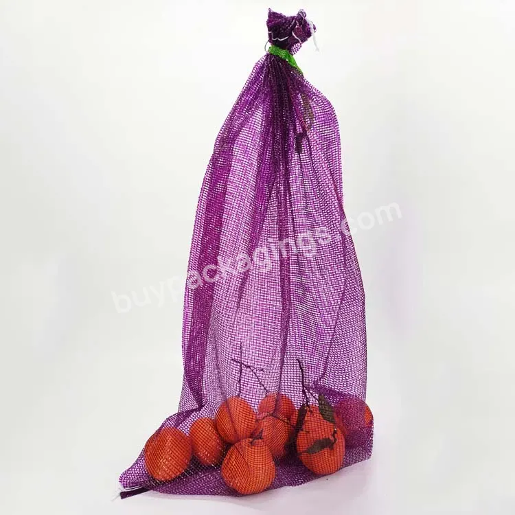 2023 China Custom Design Tubular Mesh Bags For Onions/firewood