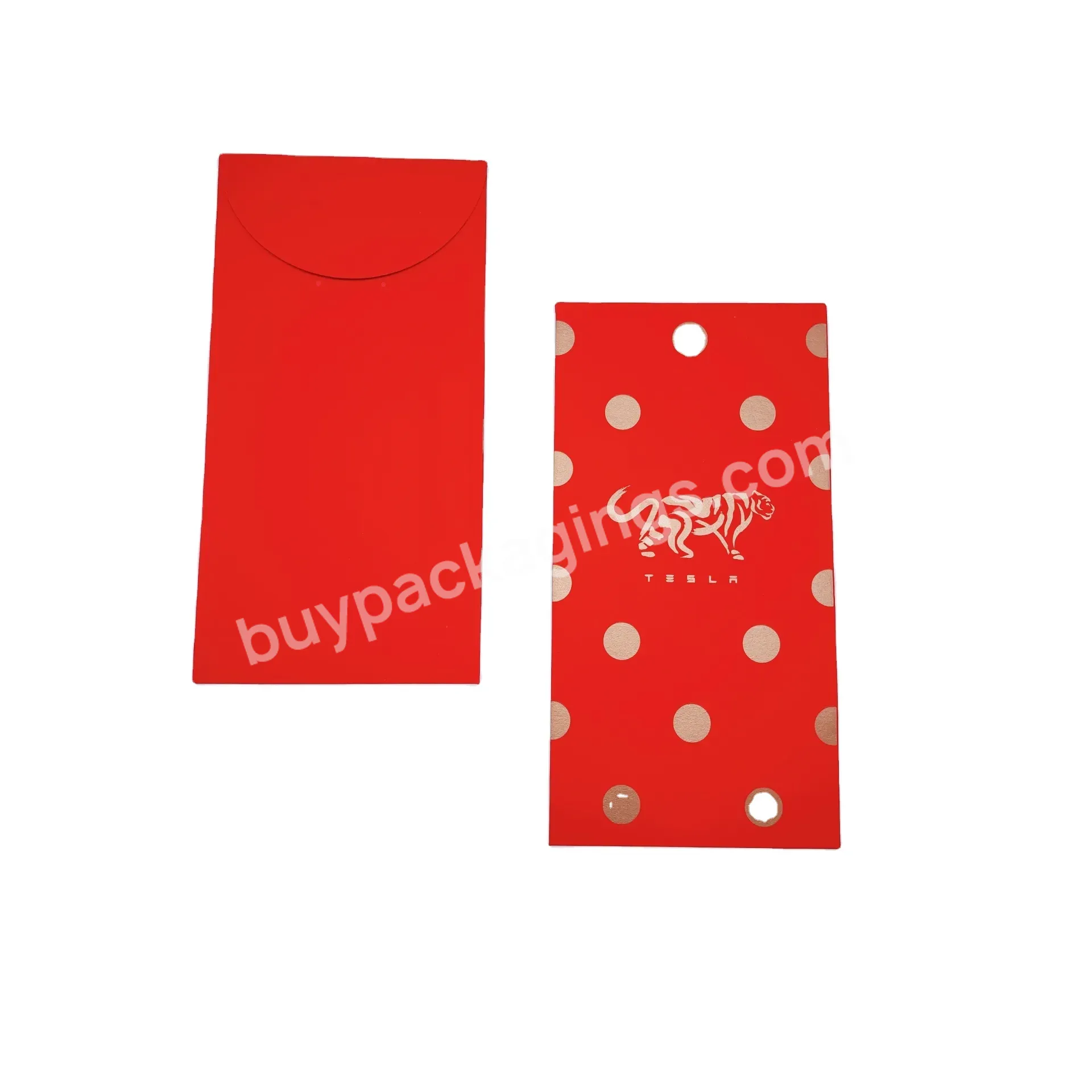 2023 Chinese/singapore New Trend Red Paper Envelope Printing Envelope Red Envelope Printing Manufacture