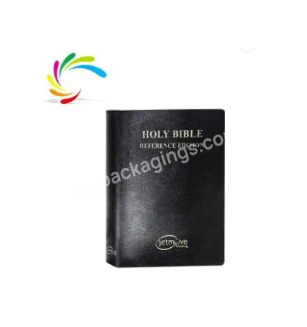 2023 Custom Printing Wholesale Cover Text Spanish Hot Silver Bible Books Leather Cover Bible